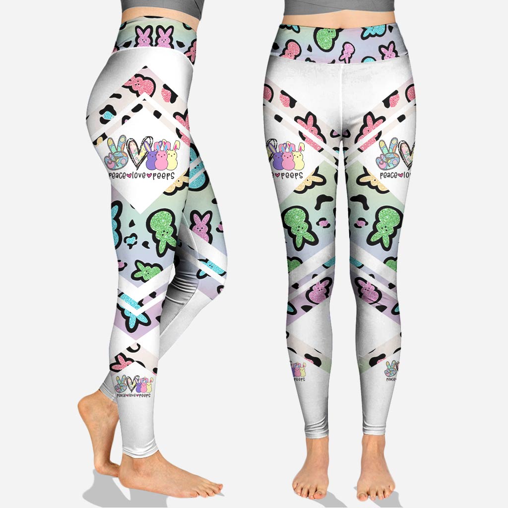 Grandma's Peeps - Personalized Easter Day Hoodie and Leggings