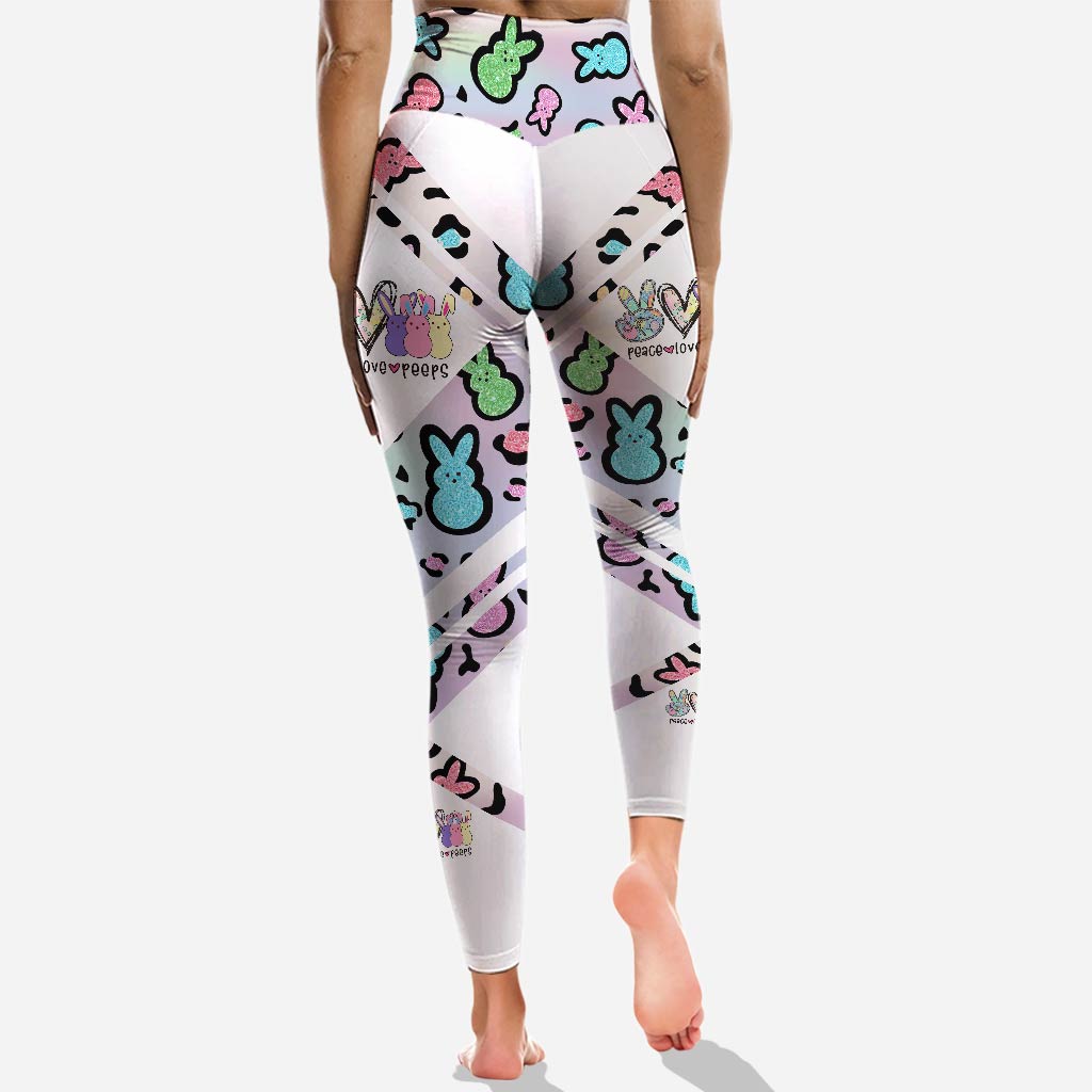 Grandma's Peeps - Personalized Easter Day Hoodie and Leggings