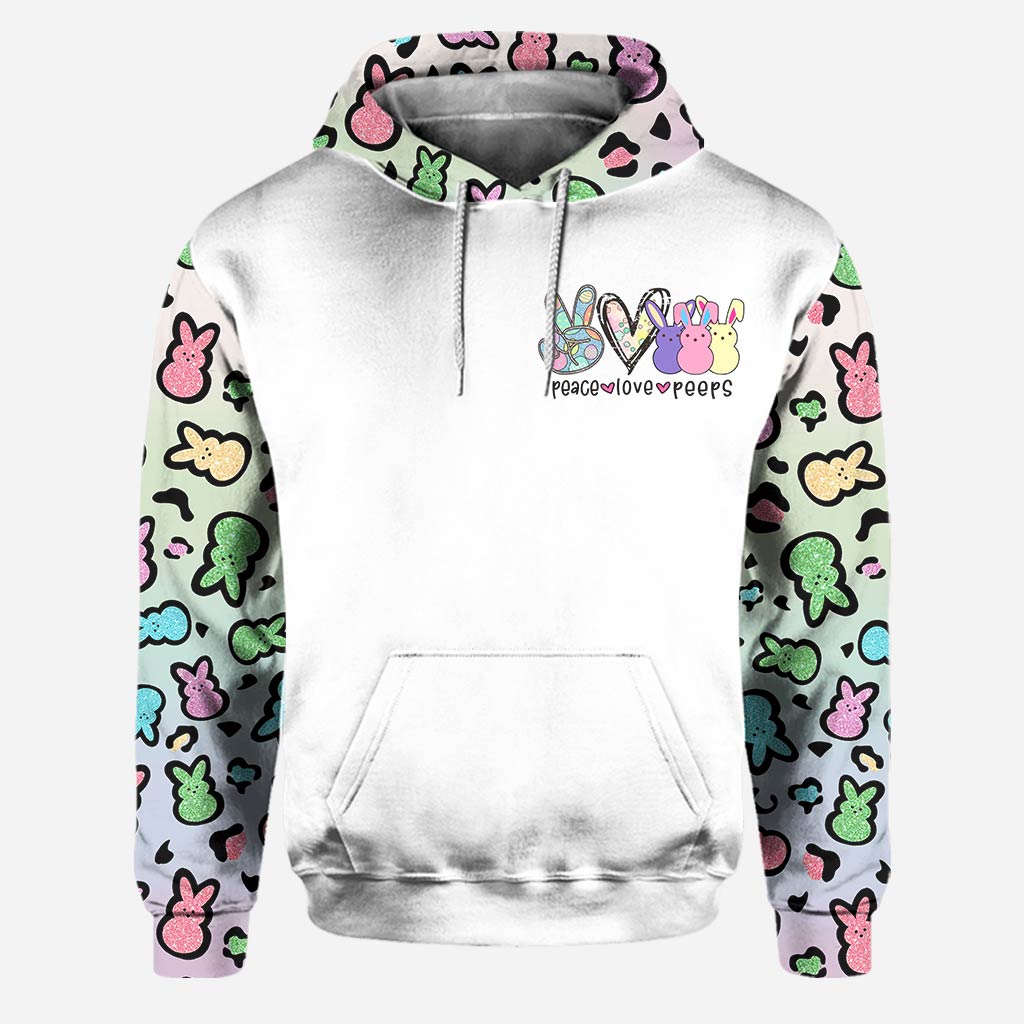 Grandma's Peeps - Personalized Easter Day Hoodie and Leggings