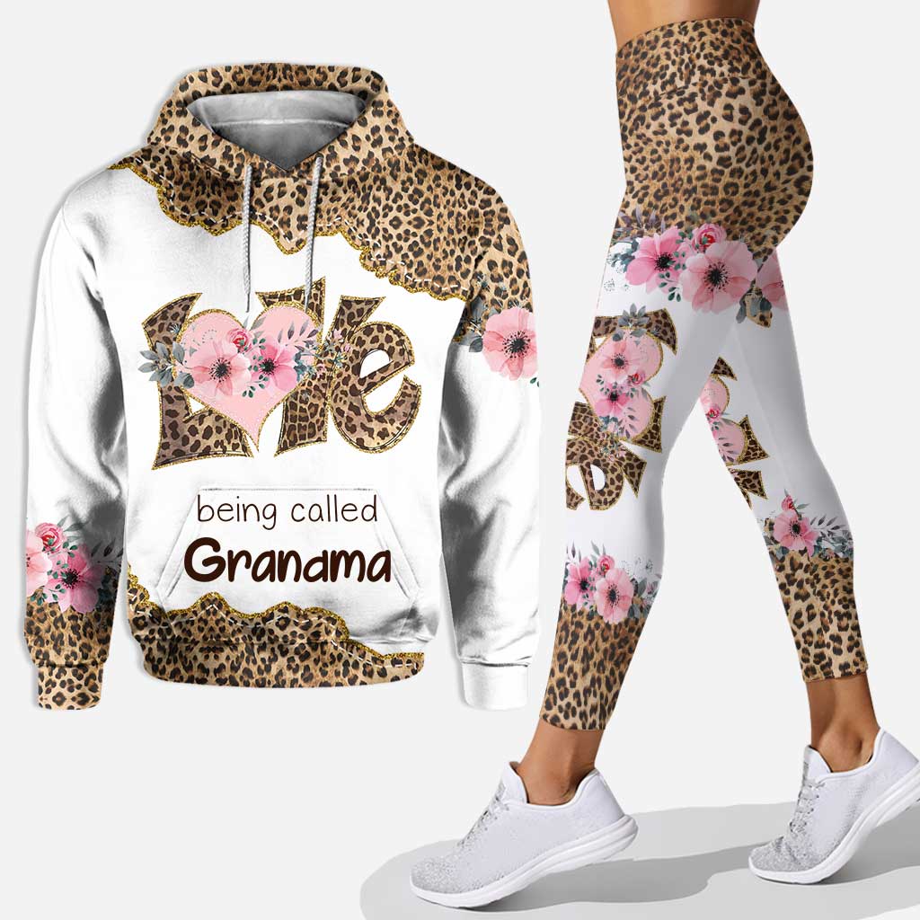 Love Being Called Grandma - Personalized Mother's Day Hoodie And Leggings