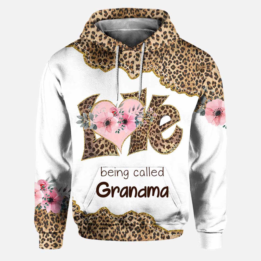Love Being Called Grandma - Personalized Mother's Day Hoodie And Leggings