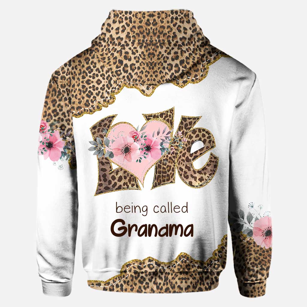 Love Being Called Grandma - Personalized Mother's Day Hoodie And Leggings