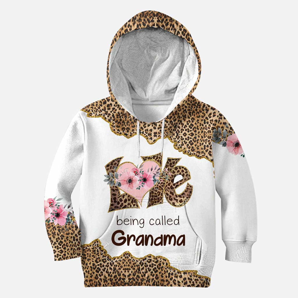 Love Being Called Grandma - Personalized Mother's Day Hoodie And Leggings