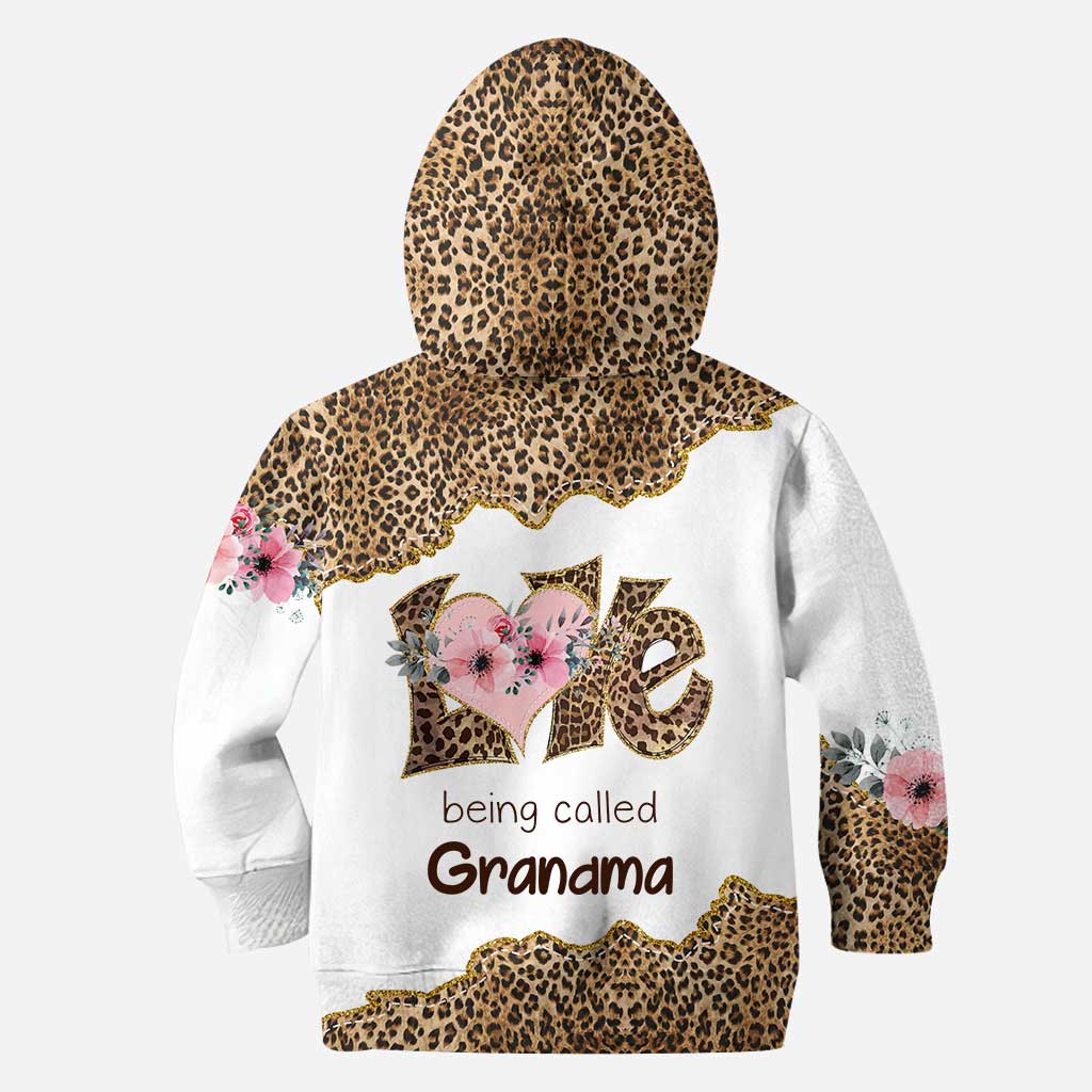 Love Being Called Grandma - Personalized Mother's Day Hoodie And Leggings