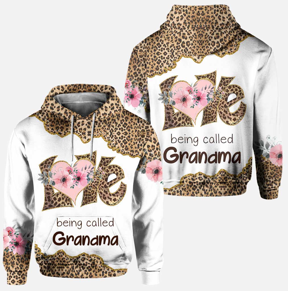 Love Being Called Grandma - Personalized Mother's Day Hoodie And Leggings