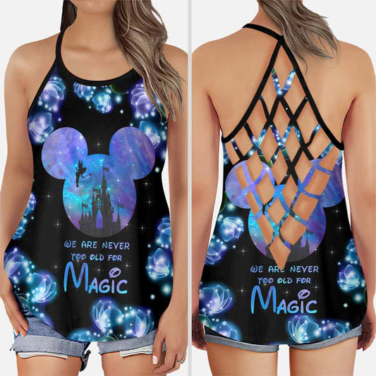 Never Too Old For Magic - Cross Tank Top
