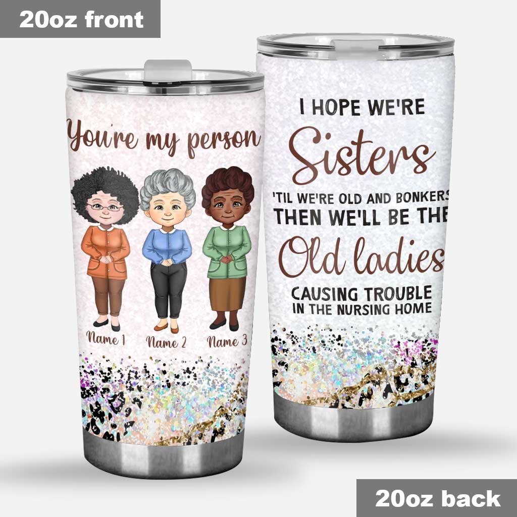 Besties - Personalized Bestie Tumbler