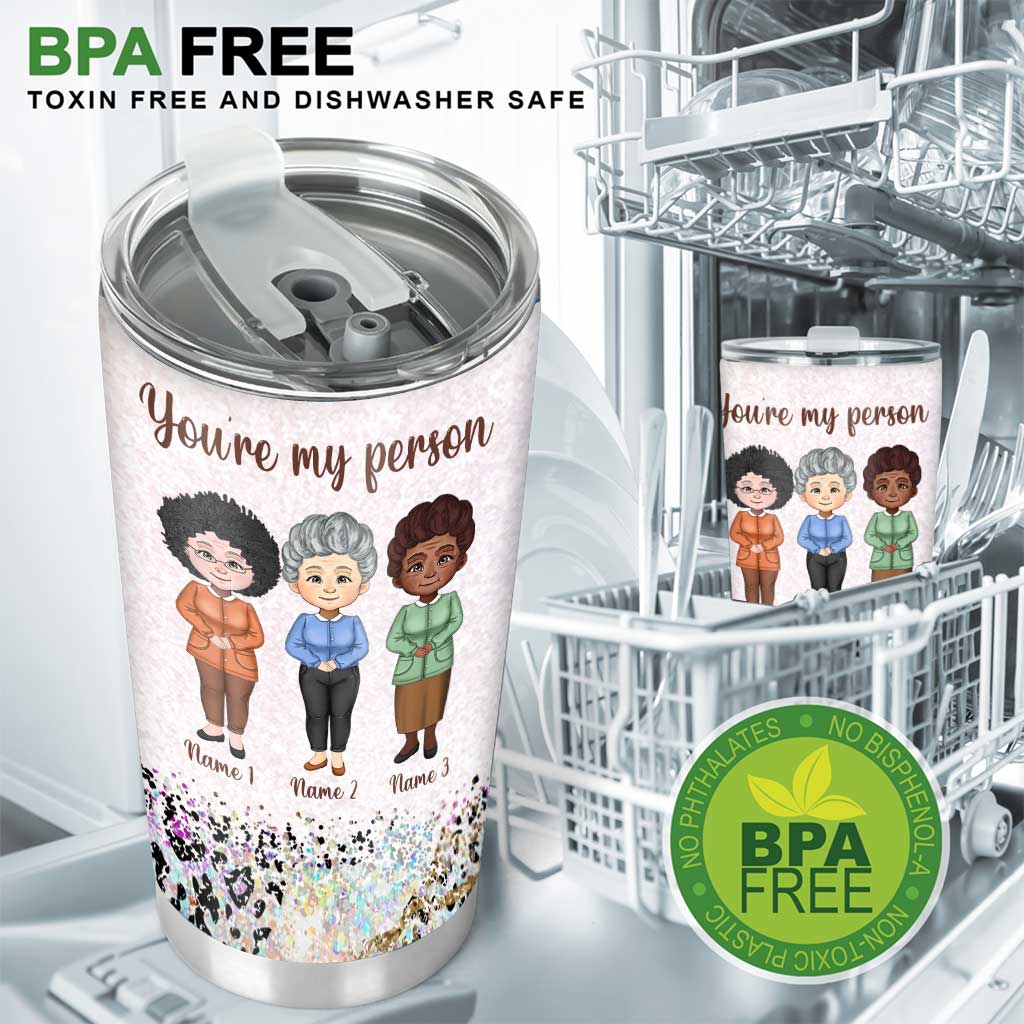 Besties - Personalized Bestie Tumbler