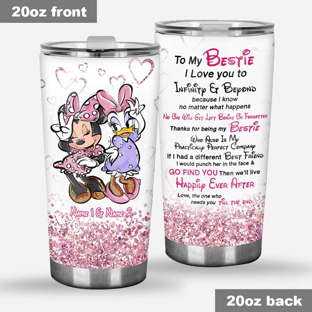 To My Bestie - Personalized Bestie Tumbler