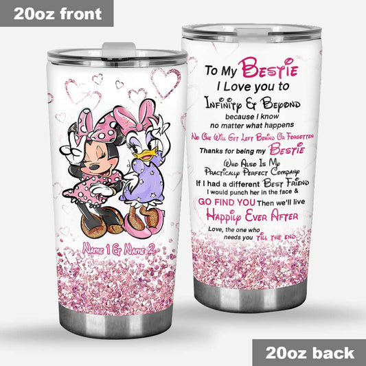 To My Bestie - Personalized Bestie Tumbler