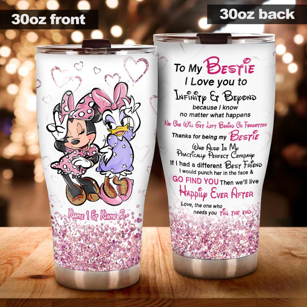 To My Bestie - Personalized Bestie Tumbler