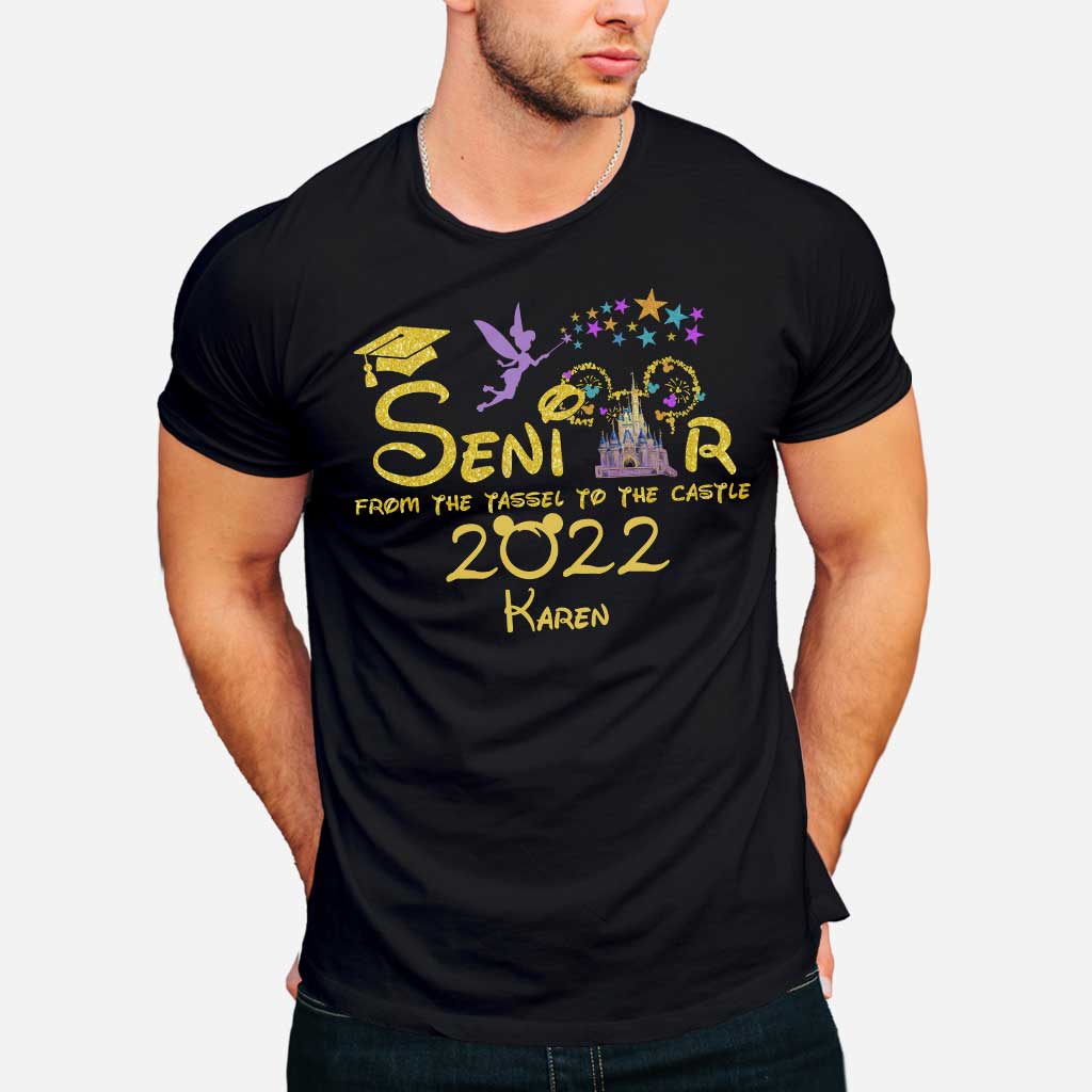 From The Tassel To The Castle - Personalized Graduation T-shirt and Hoodie