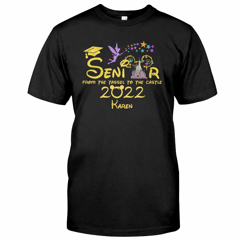 From The Tassel To The Castle - Personalized Graduation T-shirt and Hoodie