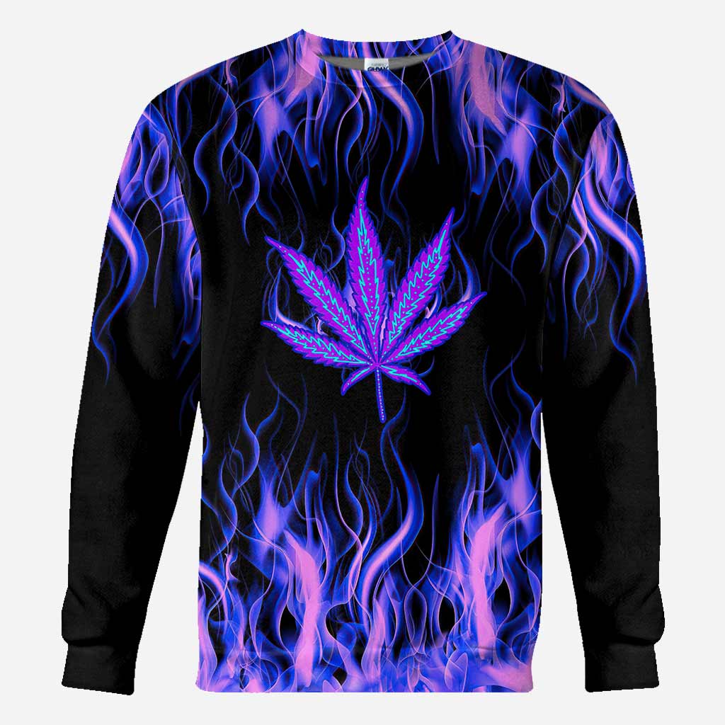 Roll Roll Roll - Weed All Over T-shirt and Hoodie