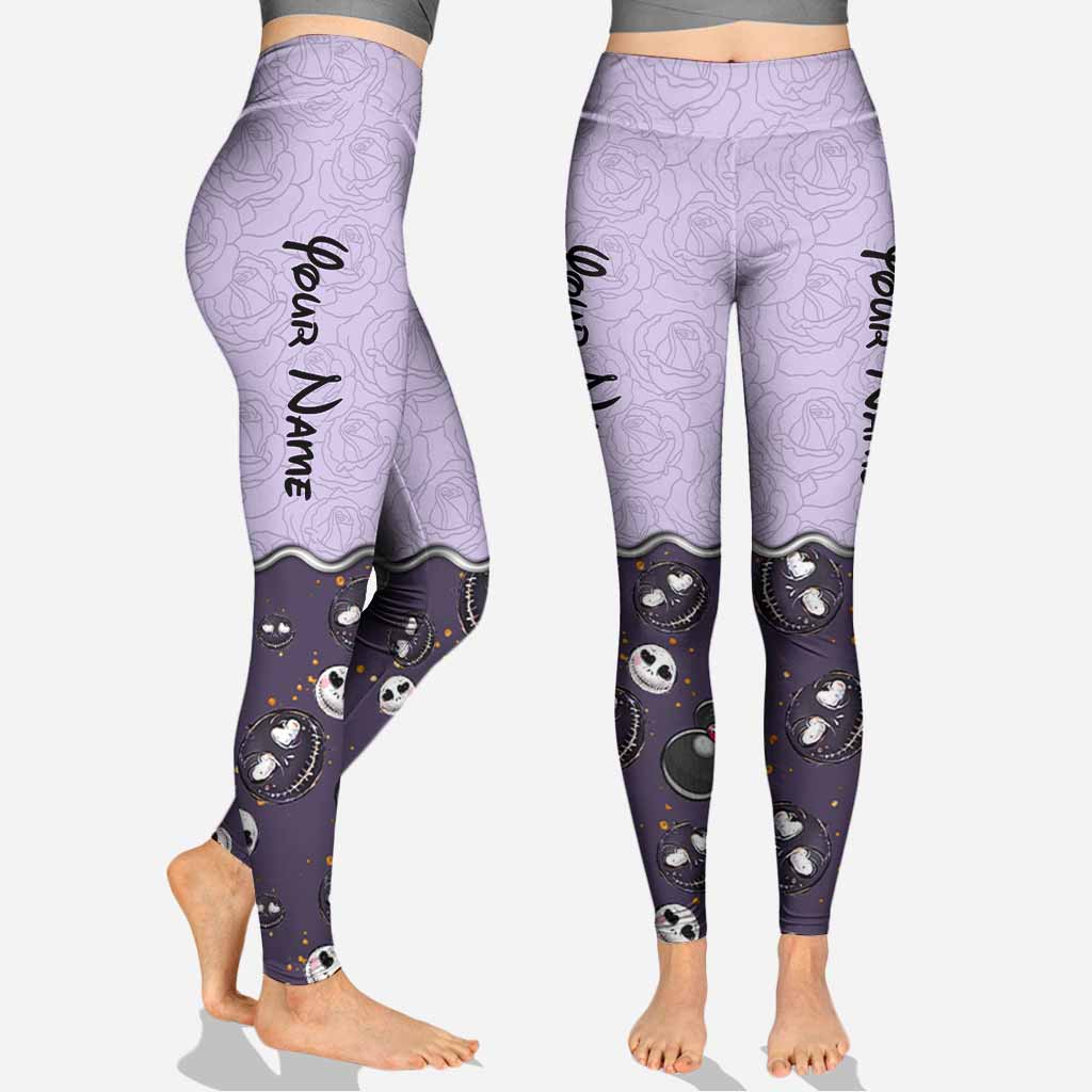 Mouse Ears And Nightmare - Personalized Hollow Tank Top and Leggings