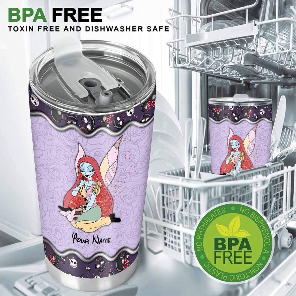 Mouse Ears And Nightmare - Personalized Tumbler