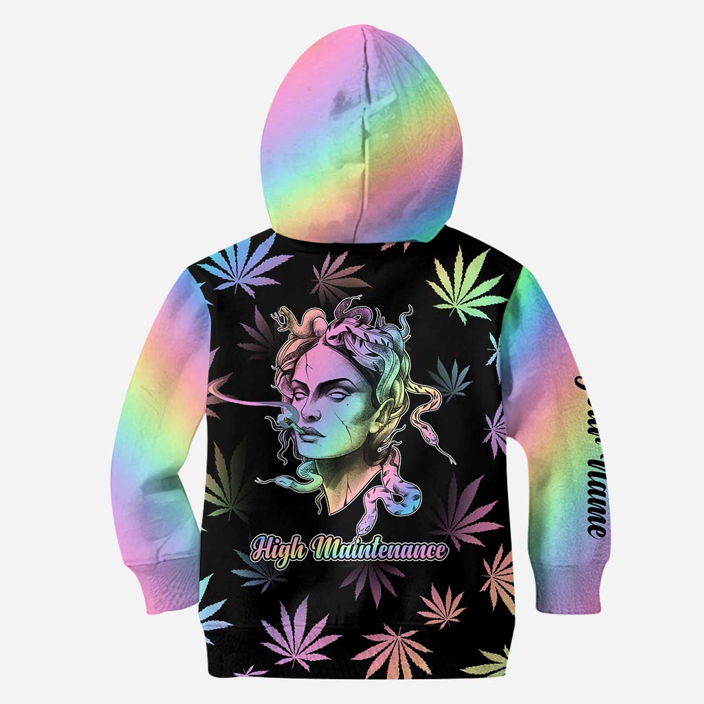 High Maintenance - Personalized Weed Hoodie and Leggings