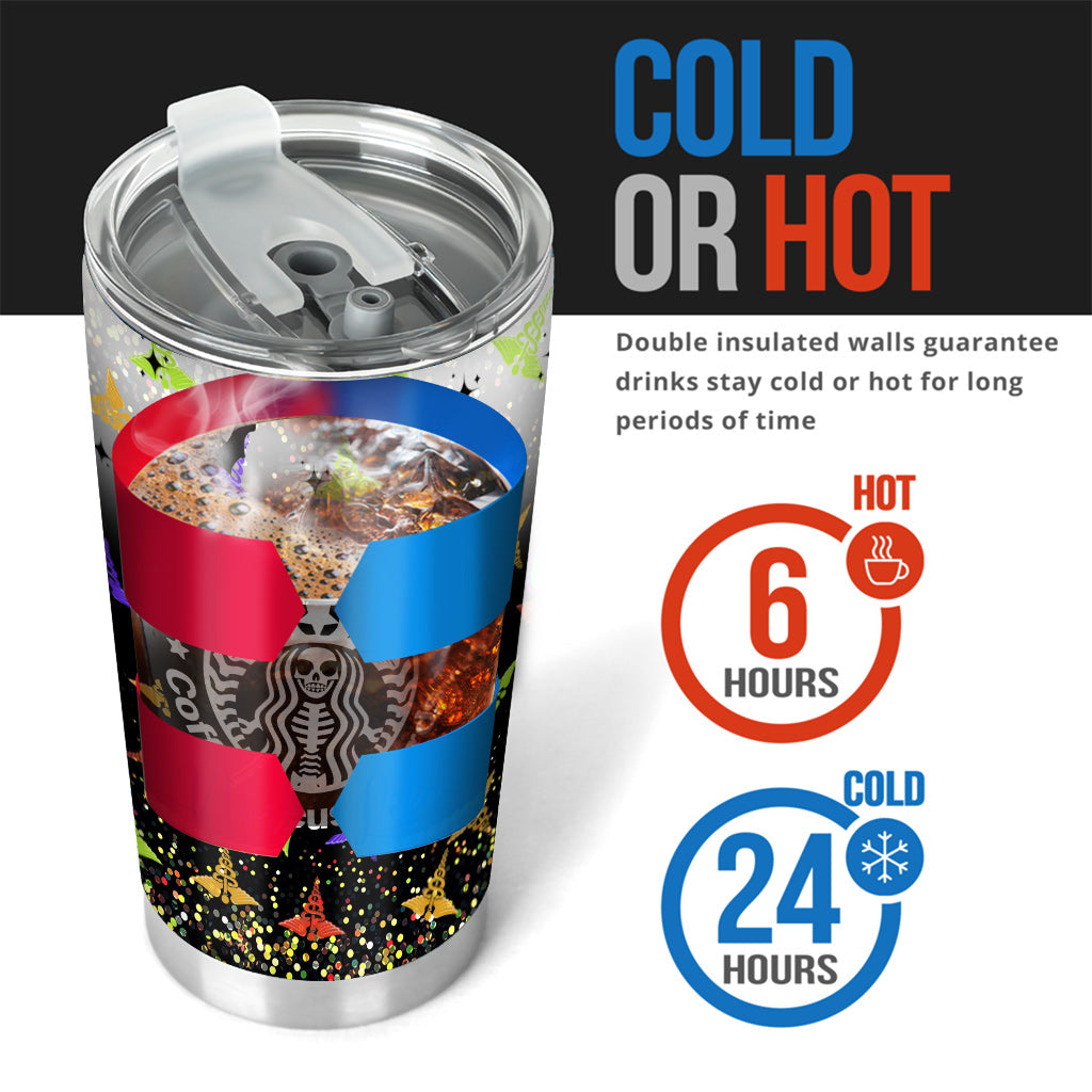 This Nurse Runs On - Personalized Halloween Nurse Tumbler