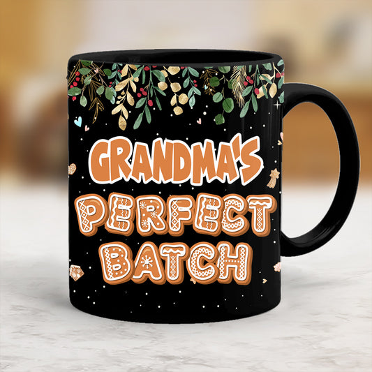 Grandma’s Perfect Batch - Personalized Christmas Grandma Mug