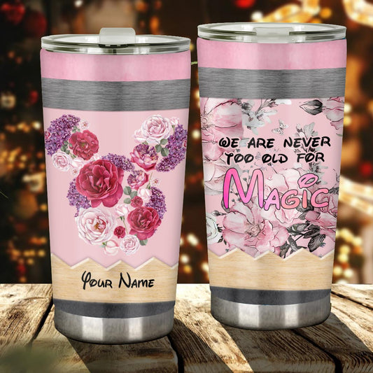 Springtime In A Park - Personalized Mouse Tumbler