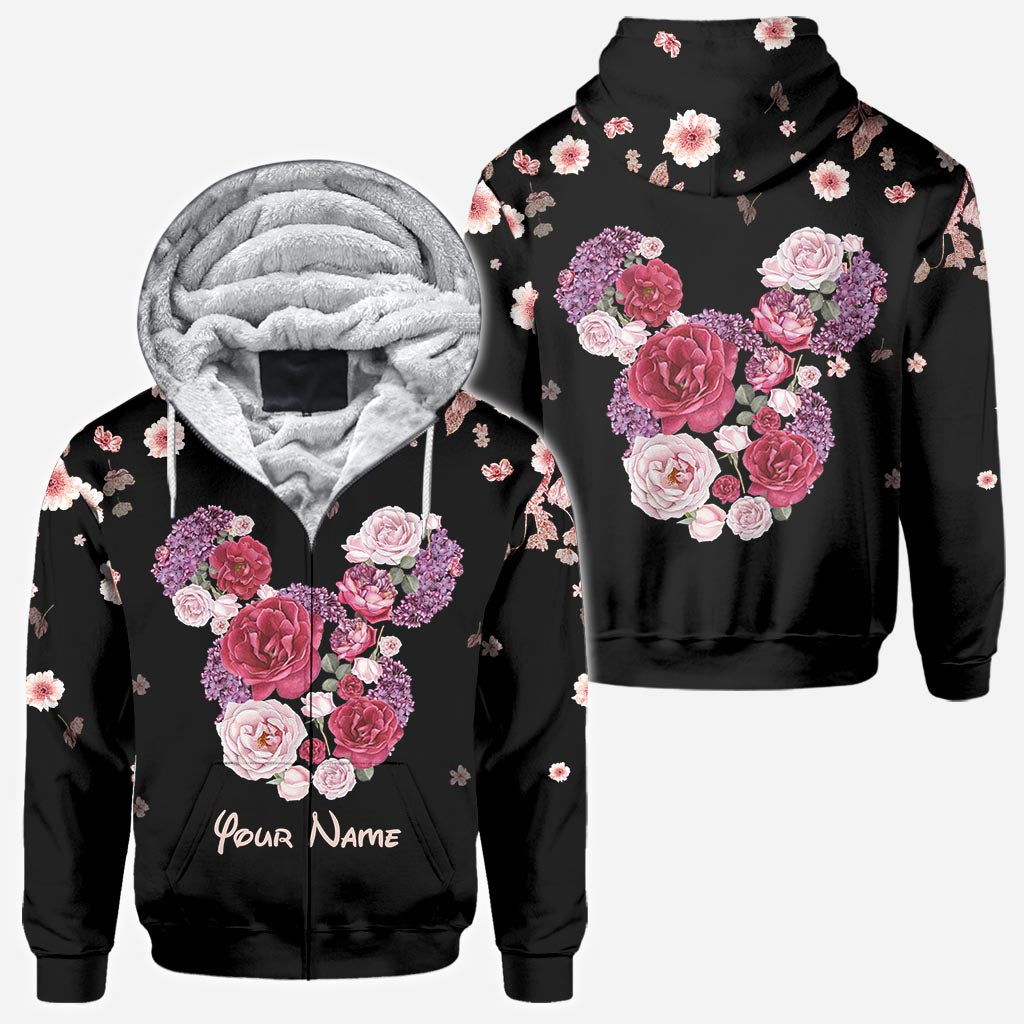 Magical Springtime Blossom - Personalized Mouse All Over T-shirt and Hoodie