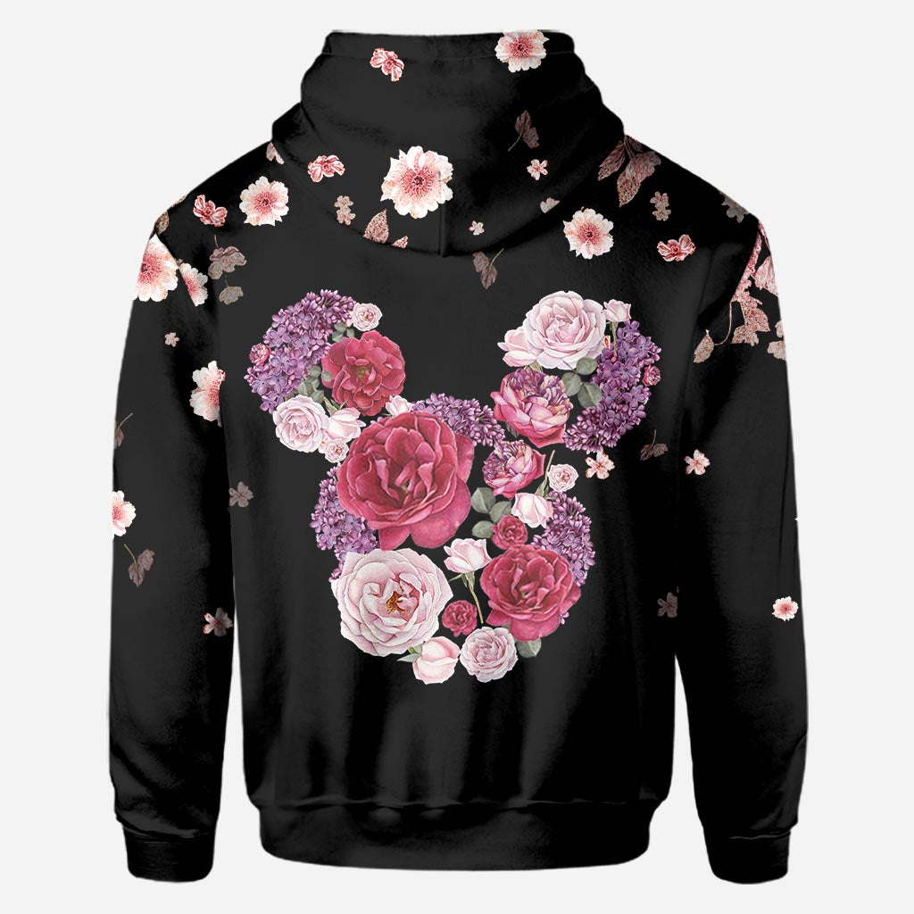 Magical Springtime Blossom - Personalized Mouse All Over T-shirt and Hoodie