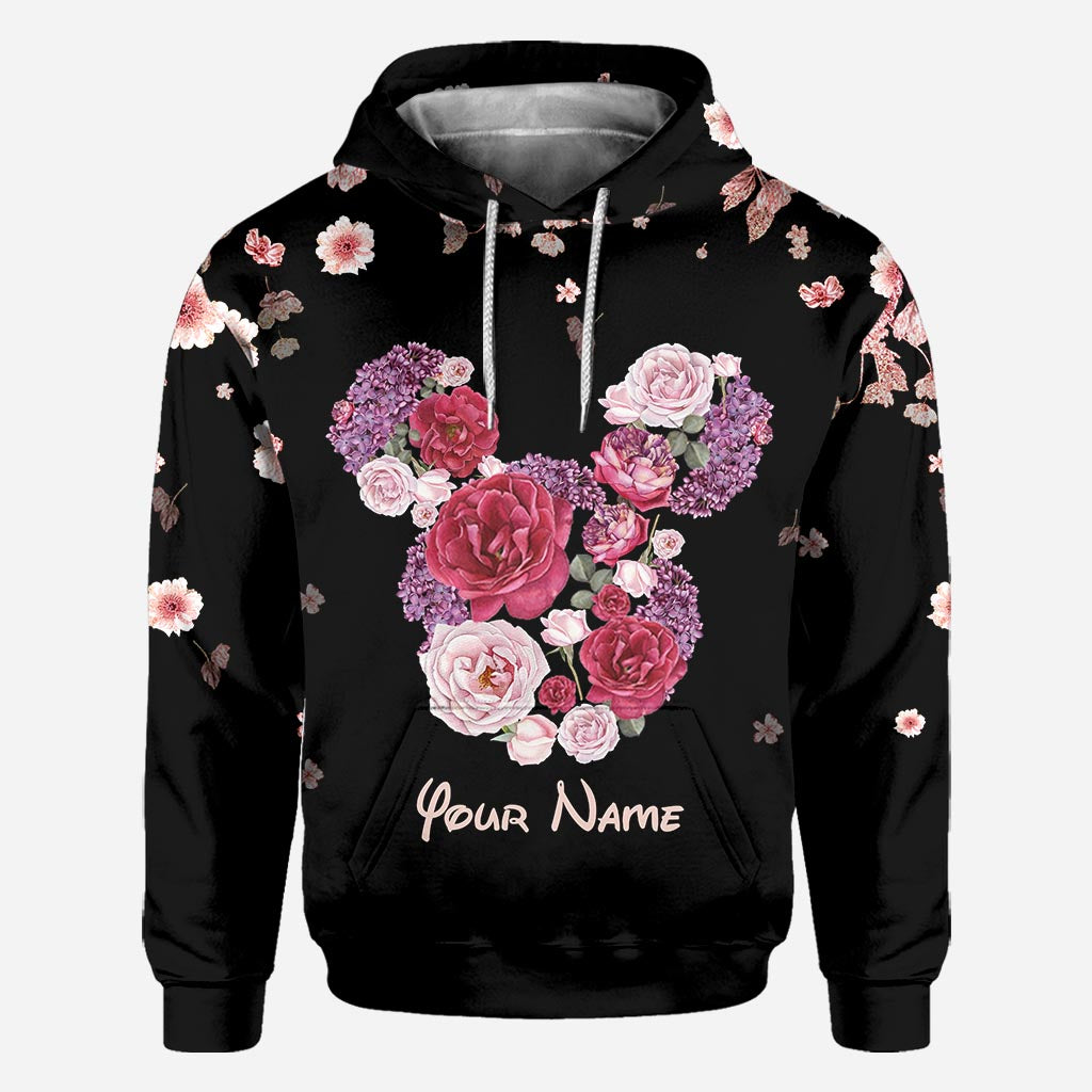 Magical Springtime Blossom - Personalized Mouse All Over T-shirt and Hoodie