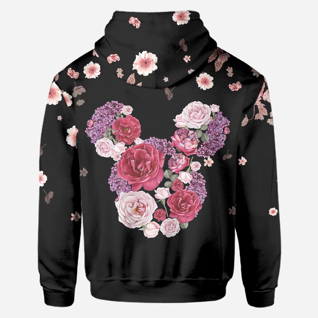 Magical Springtime Blossom - Personalized Mouse All Over T-shirt and Hoodie