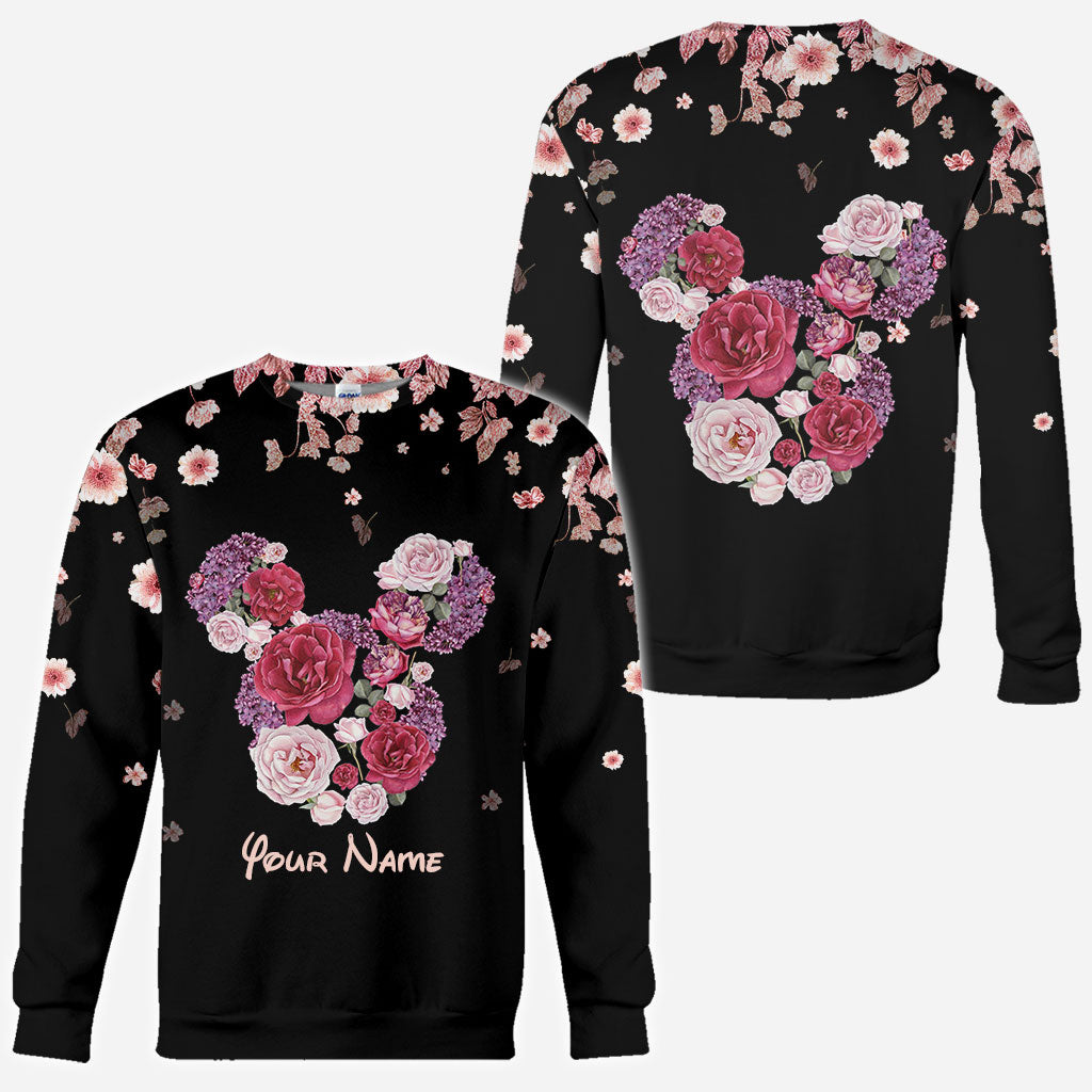 Magical Springtime Blossom - Personalized Mouse All Over T-shirt and Hoodie