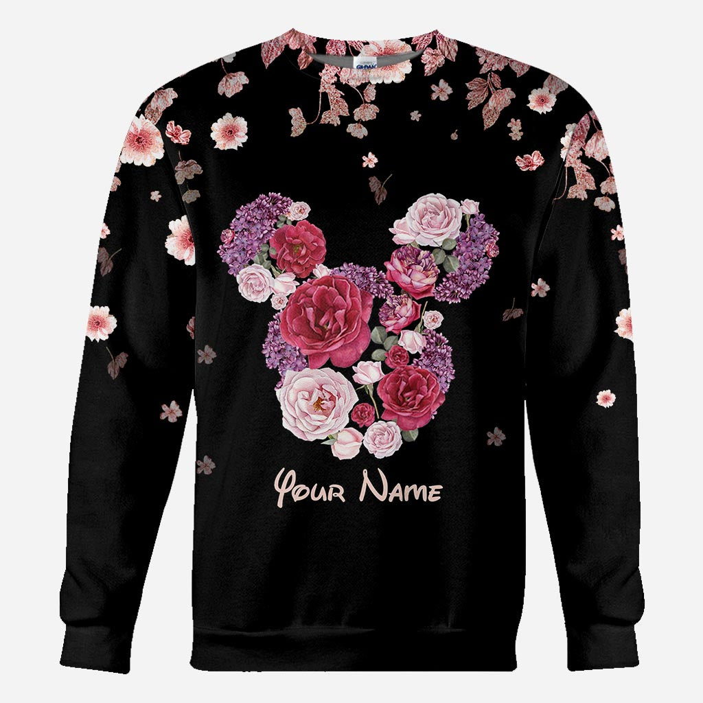 Magical Springtime Blossom - Personalized Mouse All Over T-shirt and Hoodie