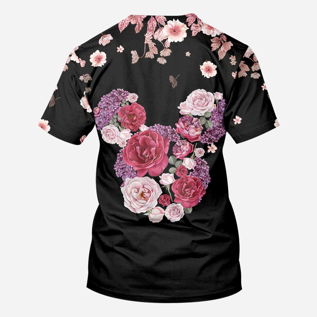 Magical Springtime Blossom - Personalized Mouse All Over T-shirt and Hoodie