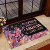 Cupid&#39;s Favorite Nurse Lives Here - Nurse Doormat