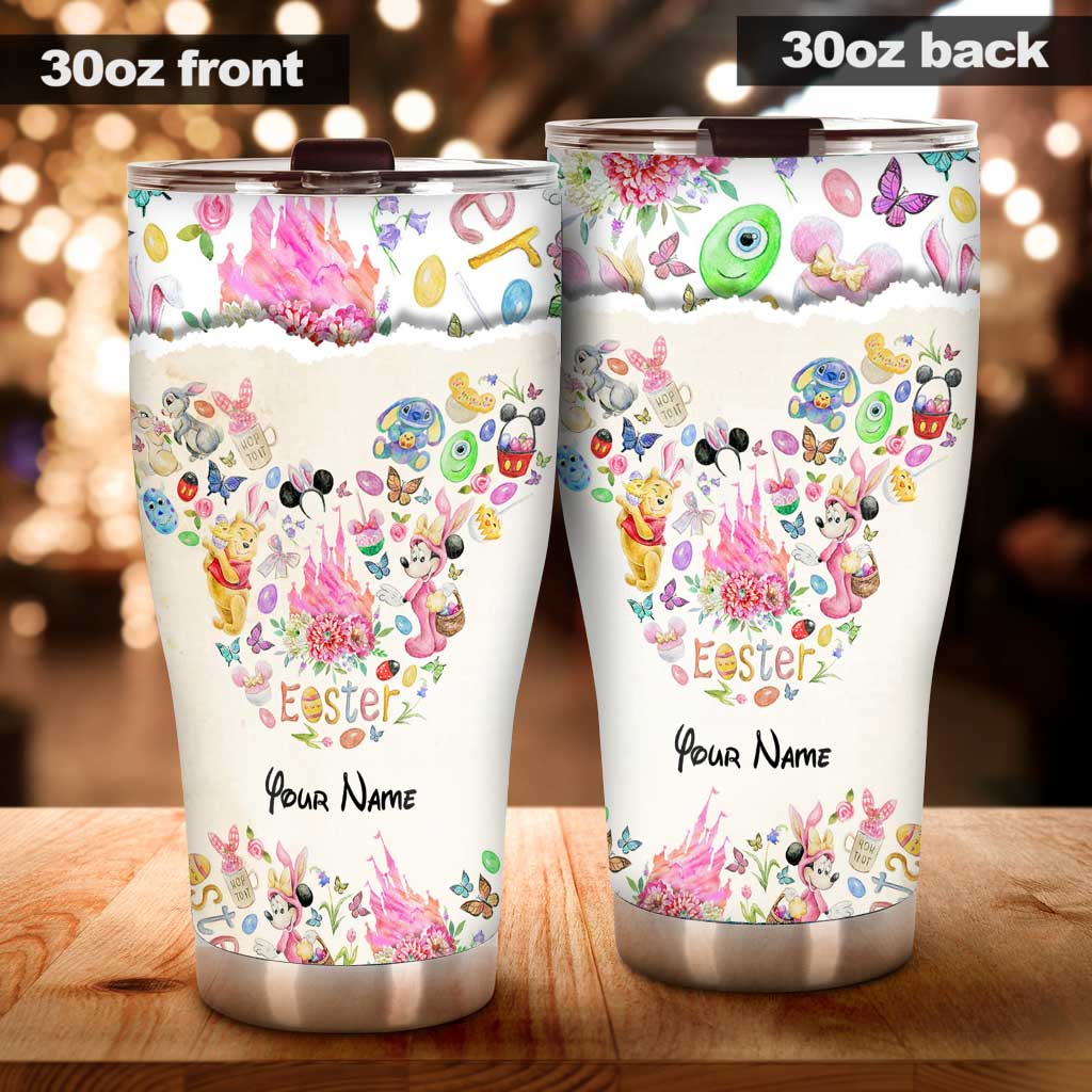 Happy Easter Mouse Ears - Personalized Tumbler