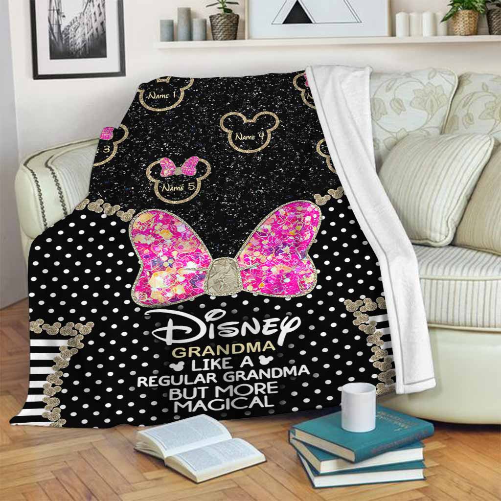 Magic Grandma - Personalized Mouse Blanket