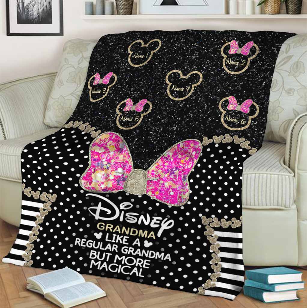 Magic Grandma - Personalized Mouse Blanket