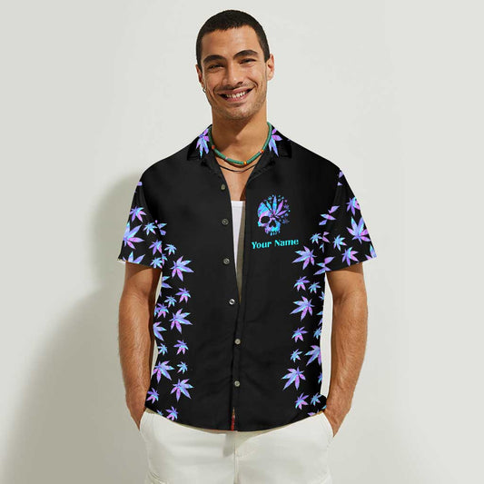 I Bet My Soul Smells Like Weed - Personalized Weed Hawaiian Shirt