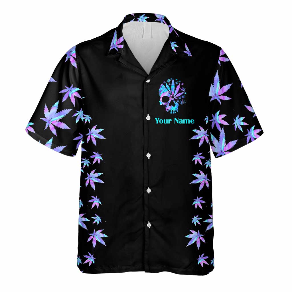 I Bet My Soul Smells Like Weed - Personalized Weed Hawaiian Shirt