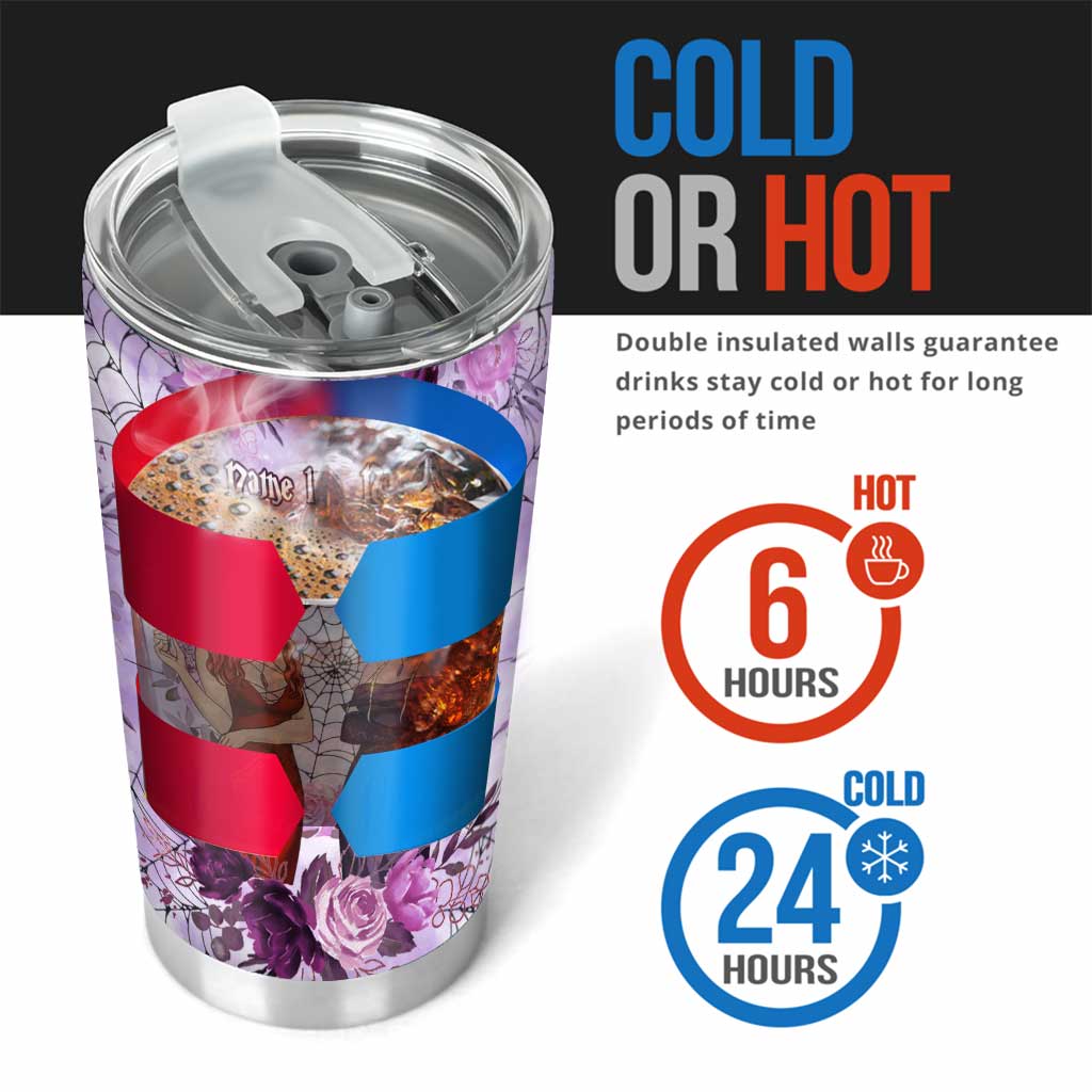 We Are Not Sugar And Spice And Everything Nice - Personalized Witch Tumbler