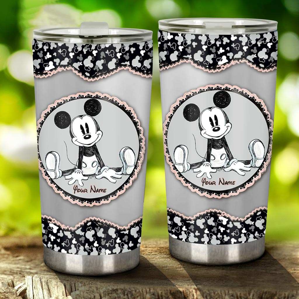Lovely Mouse Ears - Personalized Tumbler