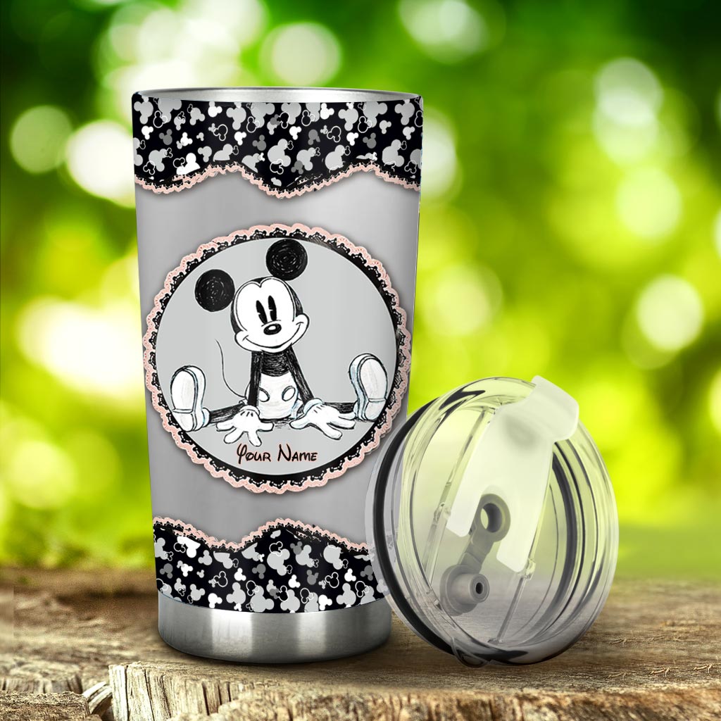 Lovely Mouse Ears - Personalized Tumbler