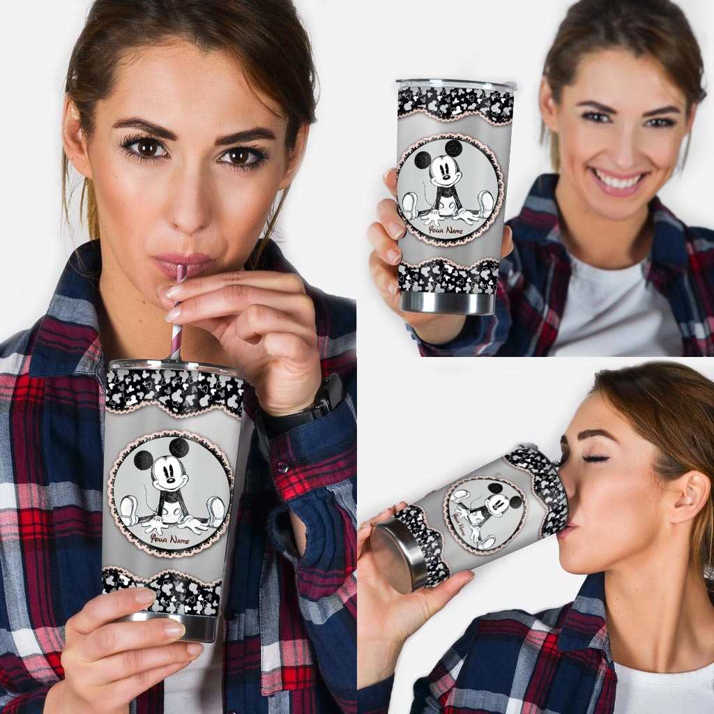 Lovely Mouse Ears - Personalized Tumbler