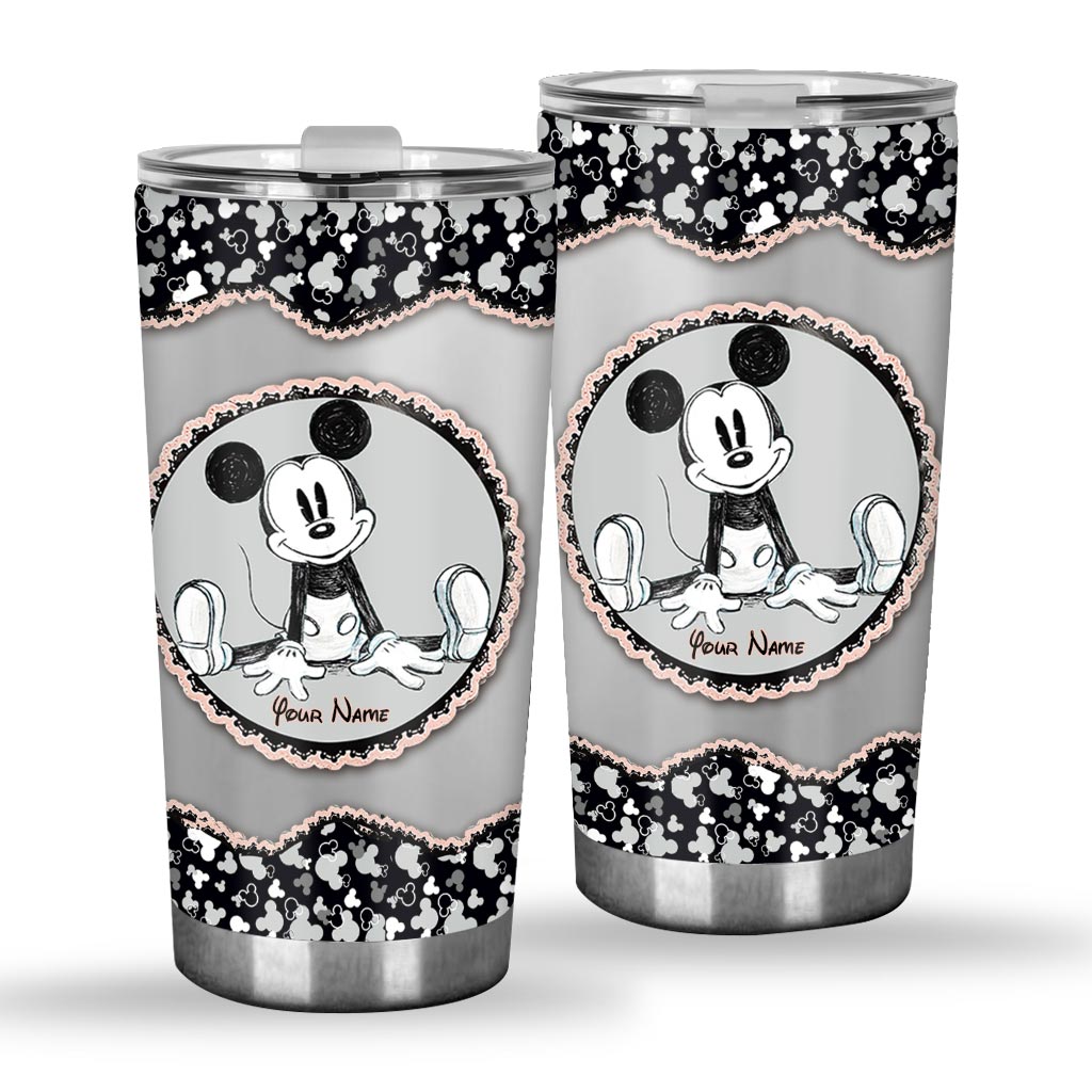 Lovely Mouse Ears - Personalized Tumbler