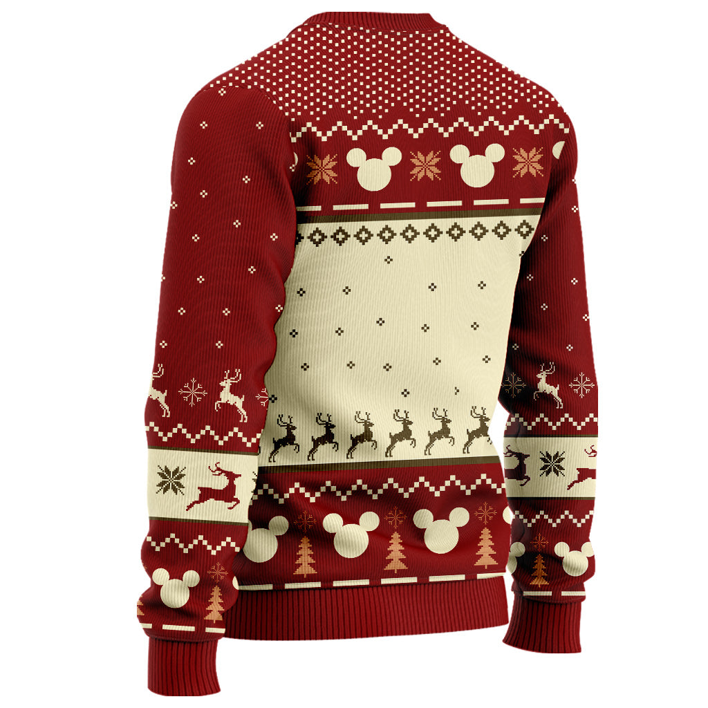 I Don't Do Matching Sweaters - Personalized Christmas Mouse Sweater