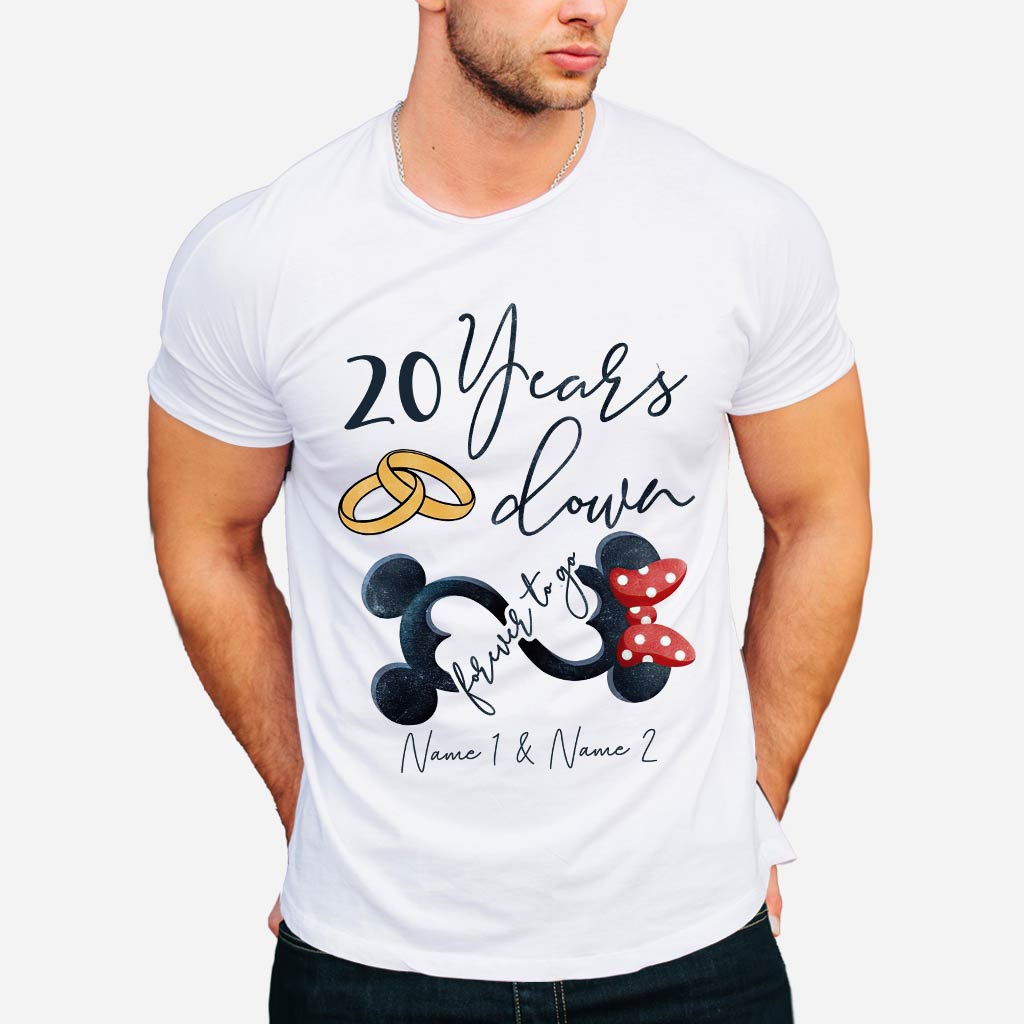 Forever To Go - Personalized Couple Mouse T-shirt and Hoodie