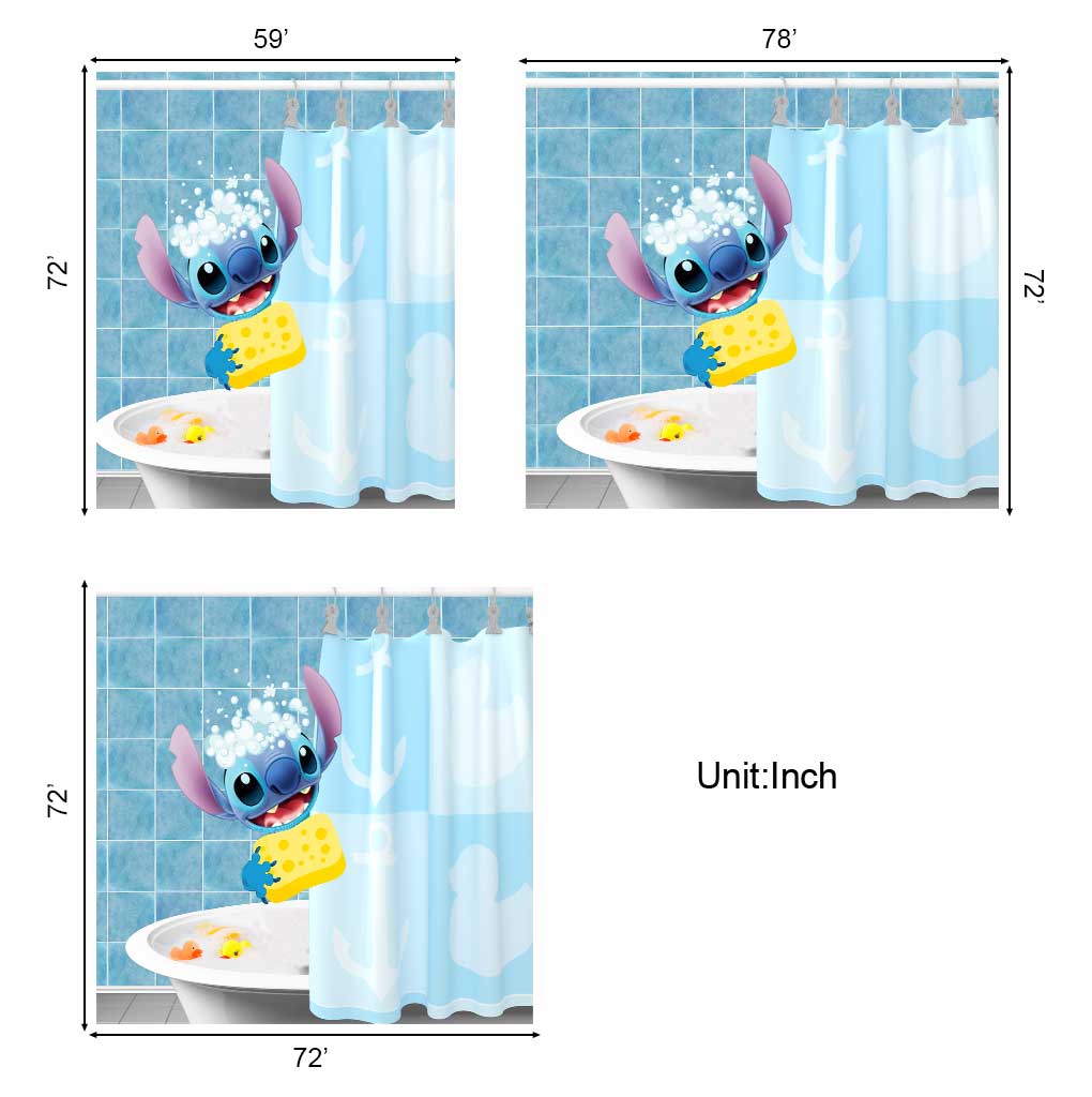 Get Naked - Ohana Shower Curtain