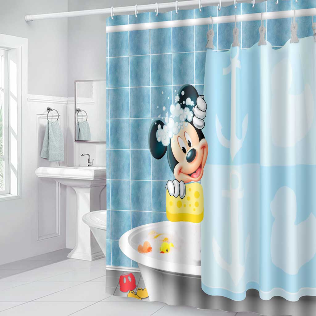 Get Naked - Mouse Shower Curtain