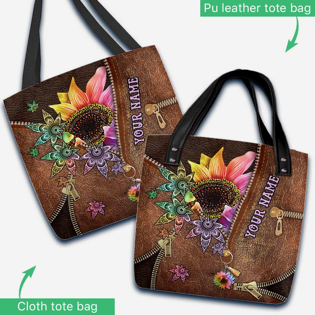 Choose Happy - Personalized Weed Tote Bag