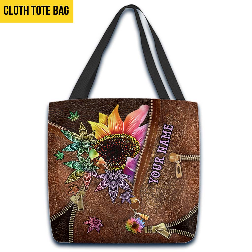 Choose Happy - Personalized Weed Tote Bag