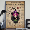 I Believe In God And Goddess - Witch Personalized Poster 092021