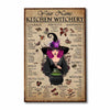 I Believe In God And Goddess - Witch Personalized Poster 092021